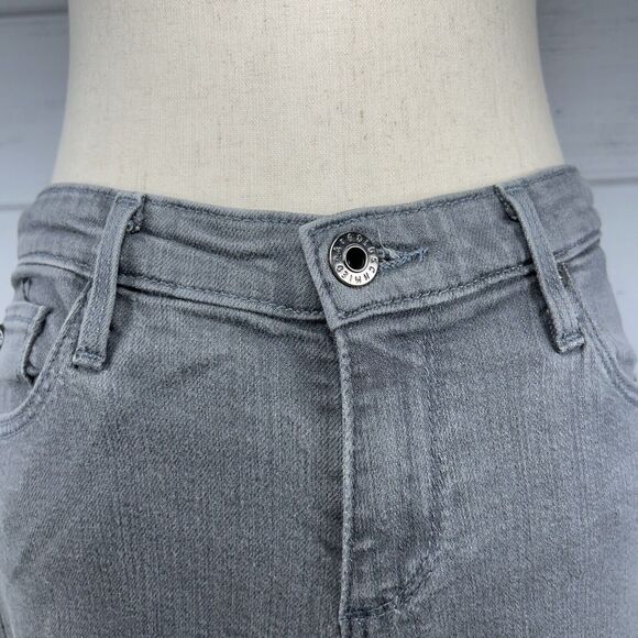 AG Adriano Goldschmied Womens Slim Straight Leg Stevie Ankle Jeans Gray Size 28 - Picture 2 of 12